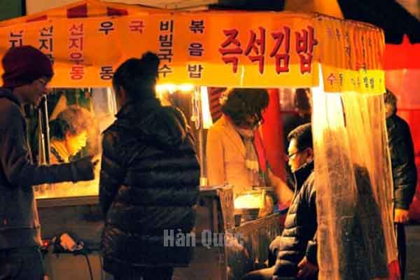 quán lều dành cho dân nhậu ở Hàn Quốc